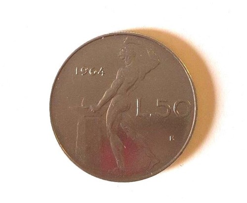 Monete repubblica italiana - italiana, 50