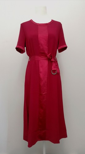 Abito donna manica corta rosso