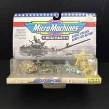 Set militare vintage Micro Machines Defense Division 1992 Galoob #12 nuovo vecchio magazzino
