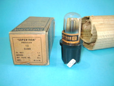 1x valvola Supertron tipo 12 provata  Tube lampe  Radio ricambio triode