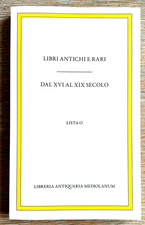 Libri antichi rari dal - libri,