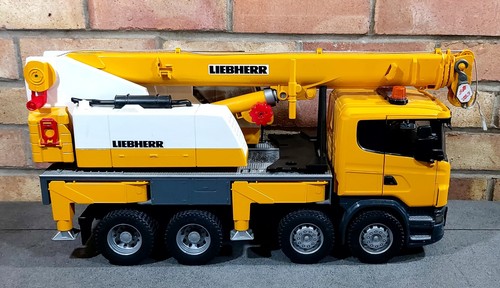 Bruder toys scania liebherr - bruder,