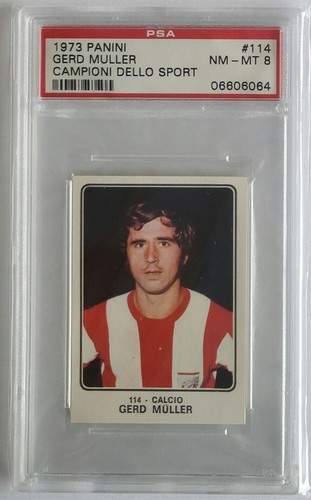 1973 panini gerd muller - gerd,