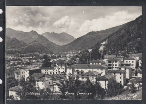 Cartolina valdagno panorama - cartolina,