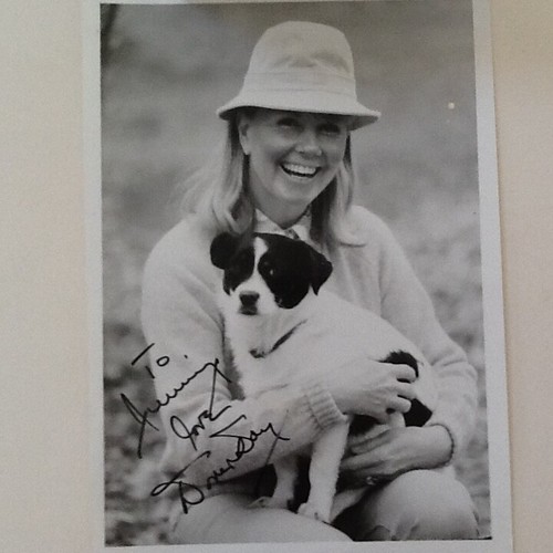 Doris day foto 5x7 firmata - day,