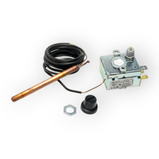 TERMOSTATO SICUREZZA MECCANICO RIARMO MANUALE CON CAPILLARE 100 °C IMIT LS1 6035