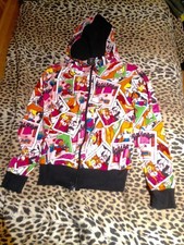 nobody's perfect felpa fumetti taglia M  95% cotone 5% elastene emo comics punk