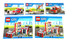 EBOND Lego 60110 SOLO 5 libretti di istruzioni Libro LI042917