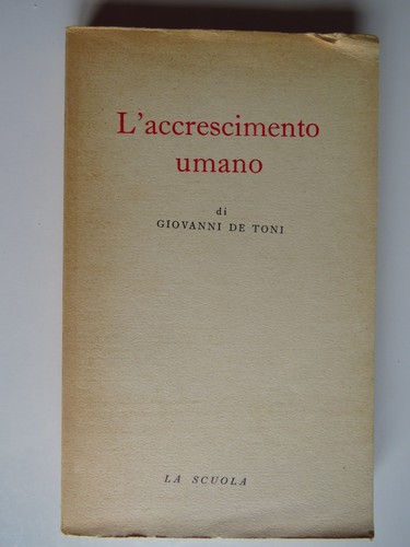 Accrescimento umano - l',