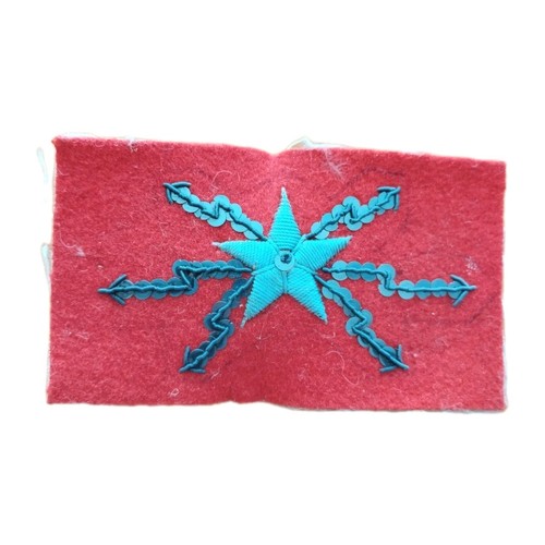 Insigne bras brodé - de,