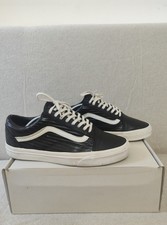 Rare Vans Old Skool Moto Leather - Size 41 - Black