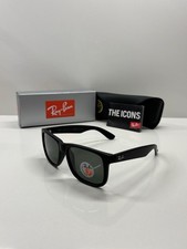 Ray-Ban Justin Classic Occhiali da Sole Uomo - Verde Scuro , 54x16mm (RB4165)