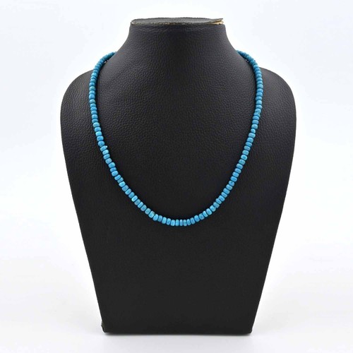Collana perle turchese - di,