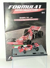 MARCH 711 1971 RONNIE PETERSON CON FASCICOLO FORMULA1 FABBRI CENTAURIA 1/43