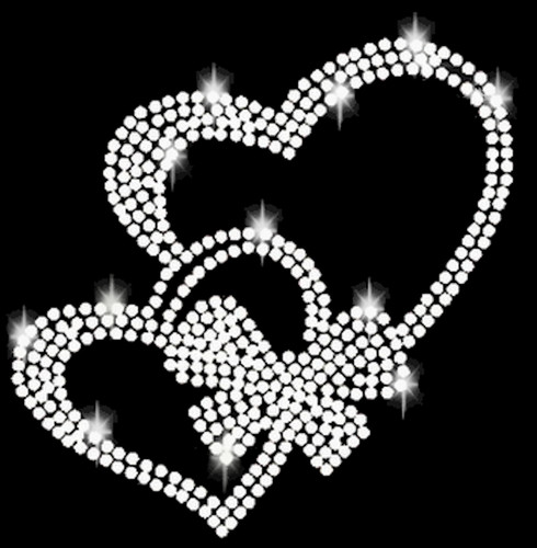 Strass cuori immagine da - 2,