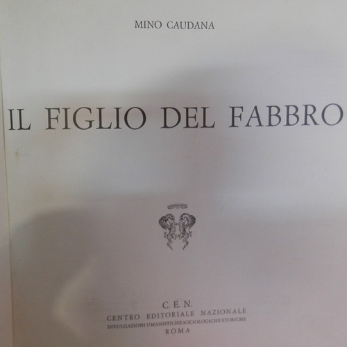 Figlio del fabbro mino - del,