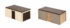 NOCH 14319 Scala HO Serie Laser Cut: Garage prefabbricati