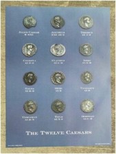 Antico poster moneta romano - poster,