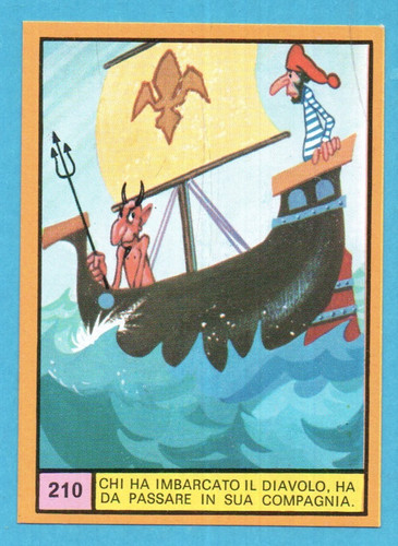 Proverbi edis 1969 figurina - proverbi-edis, 1969-figurina