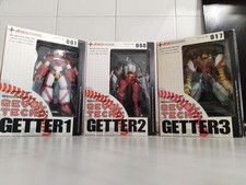 REVOLTECH GETTER 1 GETTER 2 E GETTER 3 KAIYODO LOTTO 3 PEZZI