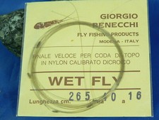 Wet fly finali - wet, con