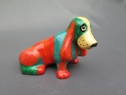 Beagle cane statua ceramica - beagle/cane,