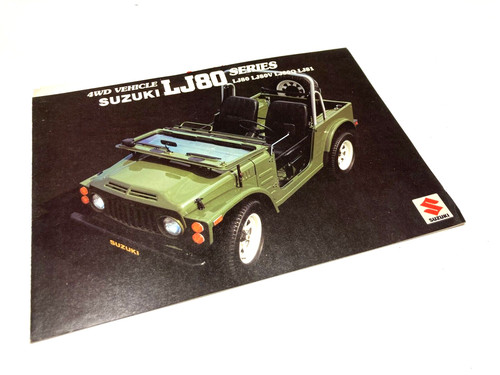 Brochure suzuki lj80 serie - brochure,