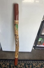 Hand-Painted Wooden Didgeridoo