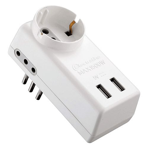 Adattatore multipresa usb - adattatore,