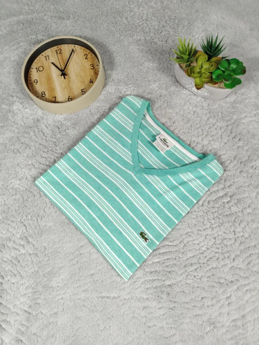 Shirt lacoste righe - t-shirt,
