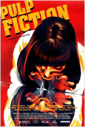Locandina film pulp fiction - film,