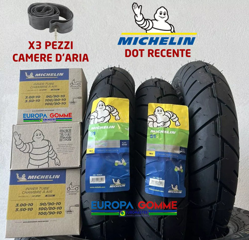 Kit 100 56j - 100/90-10, michelin