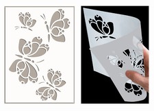 Stencil Farfalla 2 Misure