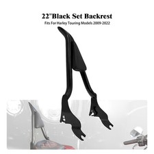 22" Passenger Backrest Sissy