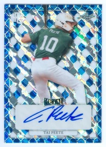 Tai peete carta autografo - peete,