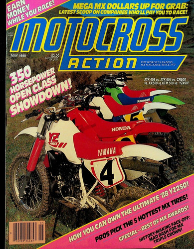 Motocross action magazine may - action,