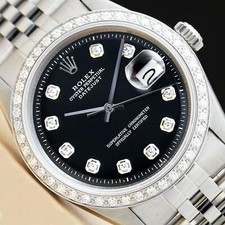 Da Uomo Rolex Datejust Black