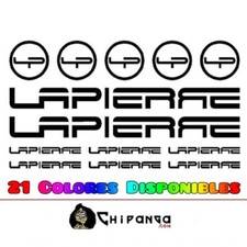 Kit Pegatinas LAPIERRE Vinilo Autocollant Aufkleber Sticker Vinyl Decals Adesivi