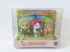 Sylvanian Families Baby Trio Set Frutta Melone Ciliegio Ananas Giappone Nuovo con scatola