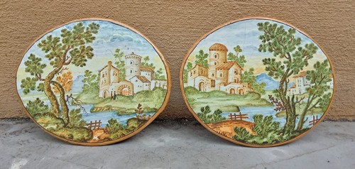 Antica coppia ovaletti - antica,