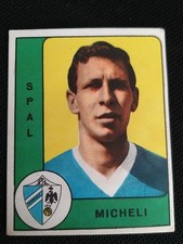 ***CALCIATORI PANINI 1961/62 PRIMA EDIZIONE OPACA*** MICHELI (SPAL) NEW !!!