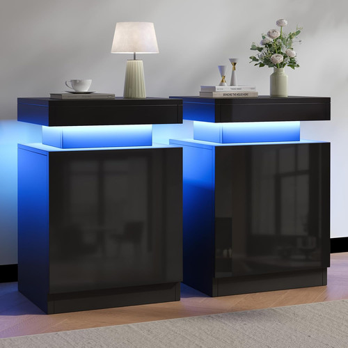 Set comodini pollici led - 15,