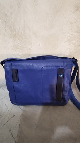Borsa piquadro pelle blu - piquadro,