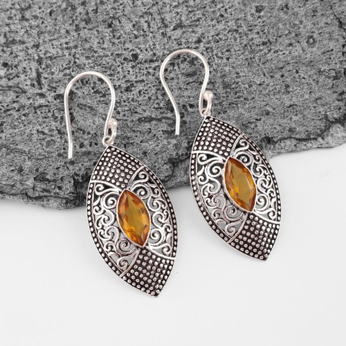 Citrino gemma argento sterling - citrino,