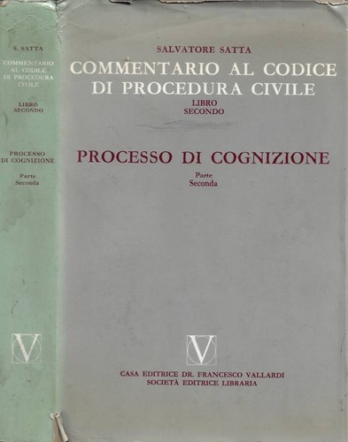 Commentario codice di - commentario, al