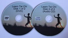 Learn Tai Chi 2 disk DVD & CD