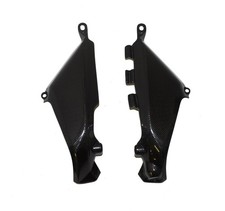 COPPIA CONVOGLIATORI RADIATORE OLIO 100% CARBONIO DUCATI MONSTER 1100