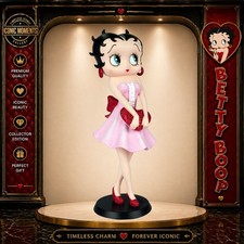 New betty boop holding red - new,