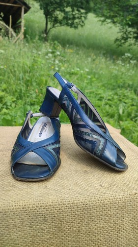 Sandali vintage melluso vero - sandali,