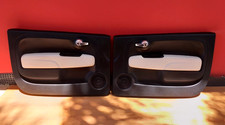 COPPIA PANNELLI INTERNI SPORTELLI DX E SX FIAT 500 3 PORTE ANNO 016 RICAMBI AUTO